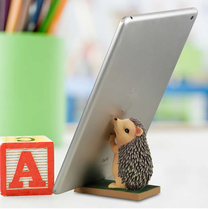 Cartoon Hedgehog Desktop Mobile Phone iPad Holder Stand